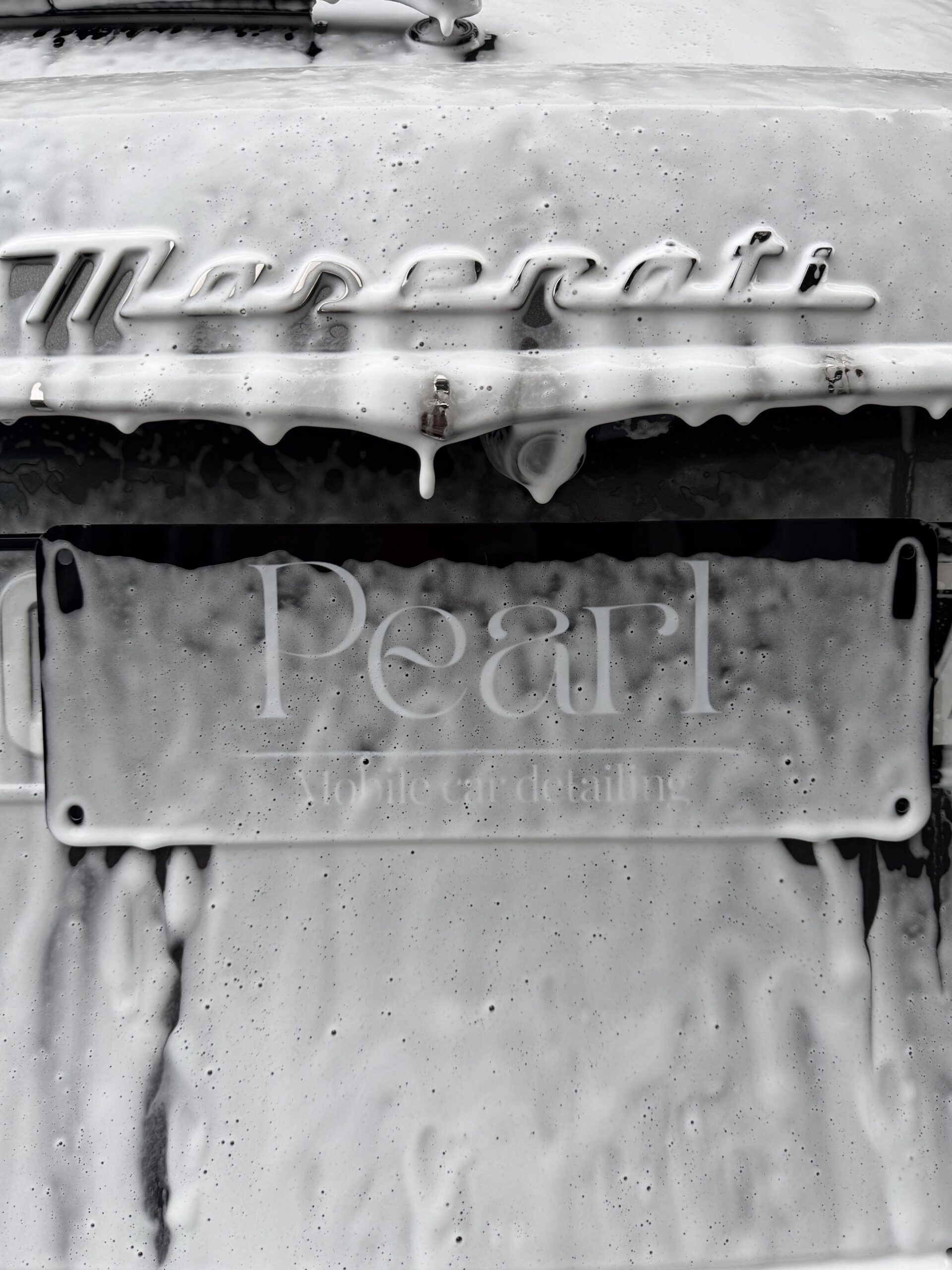 Pearl Detailing carrying out a mobile car detail on location in Brisbane